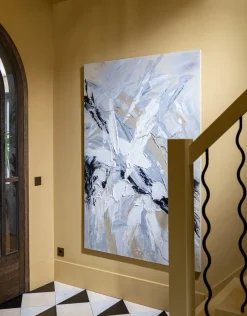 XOOON Abstract Power schilderij (120x180cm) in de kleur Multi Color^ Wanddecoraties|Woonaccessoires