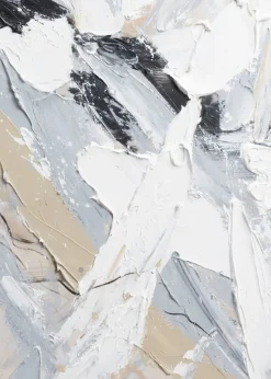 XOOON Abstract Power schilderij (120x180cm) in de kleur Multi Color^ Wanddecoraties|Woonaccessoires