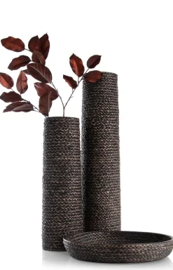 XOOON Adam schaal D38,5cm in de kleur Zwart - COCOmaison^ Woonaccessoires
