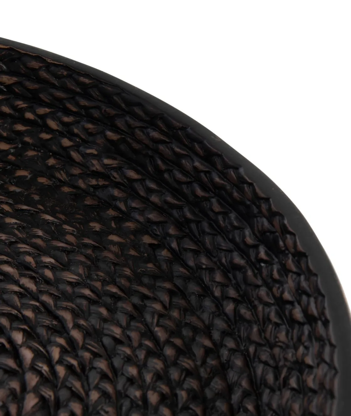 XOOON Adam schaal D38,5cm in de kleur Zwart - COCOmaison^ Woonaccessoires