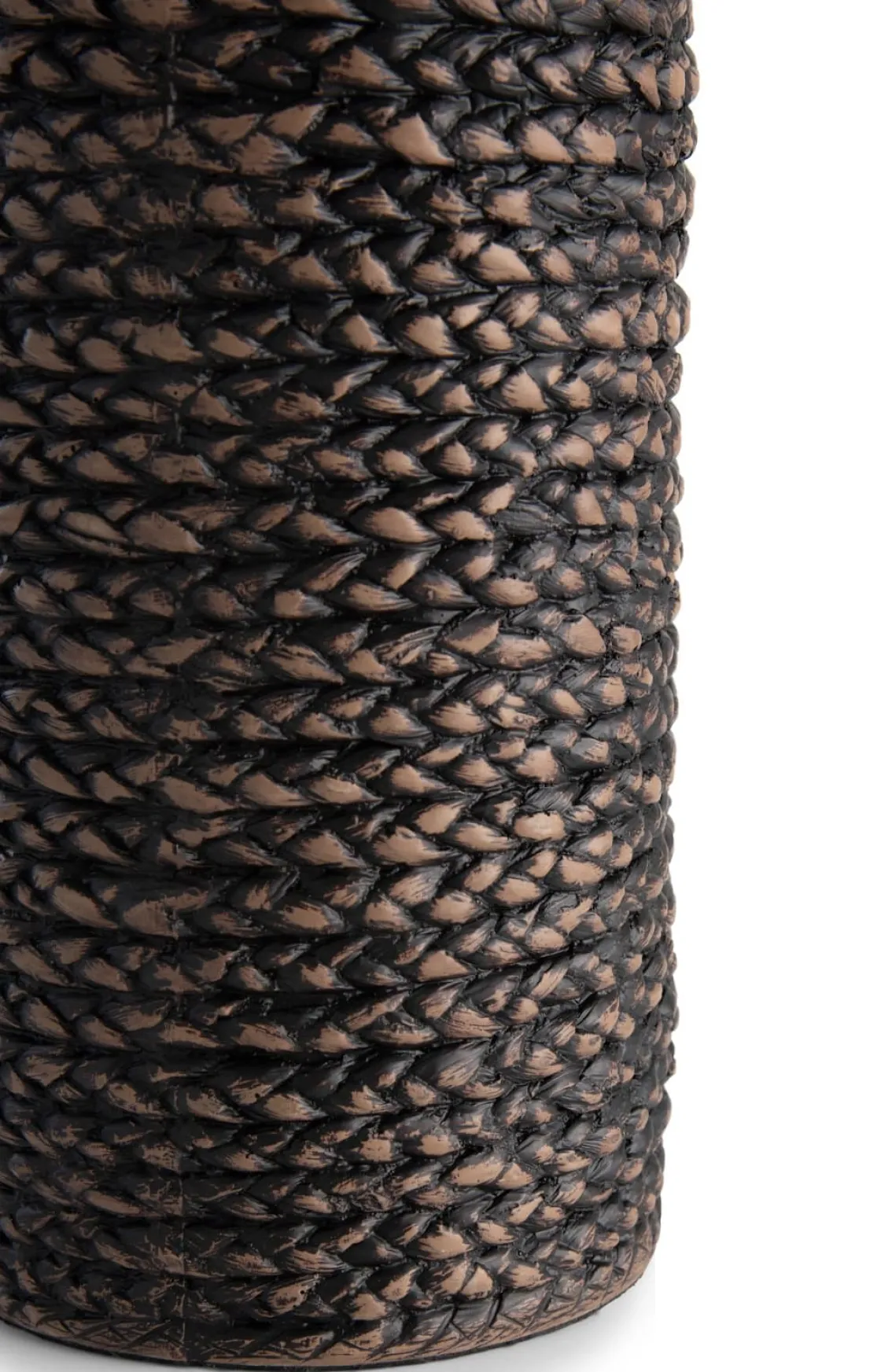 XOOON Adam vaas H49cm in de kleur Zwart - COCOmaison^ Woonaccessoires