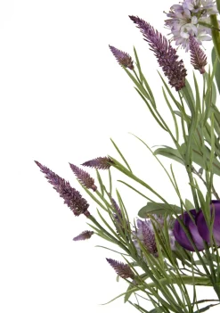 XOOON Anemone Spray H75cm kunstbloem in de kleur Paars - COCOmaison^ Woonaccessoires