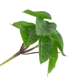 XOOON Anthurium Mini Bush H13cm kunstbloem in de kleur Groen^ Woonaccessoires