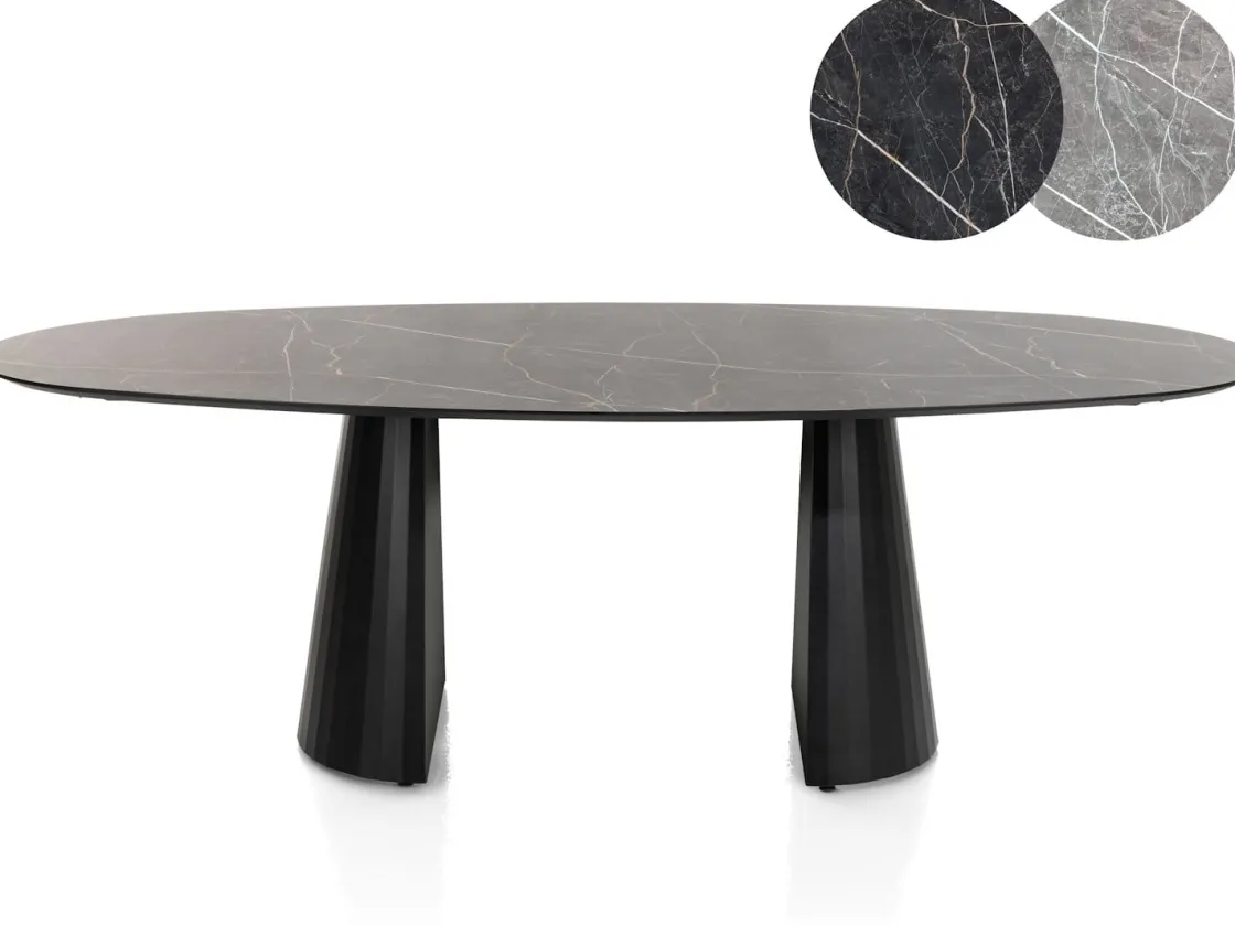 XOOON ARABAX eetkamertafel 240 x 120 cm -^ Tafelconfigurator|Eettafels