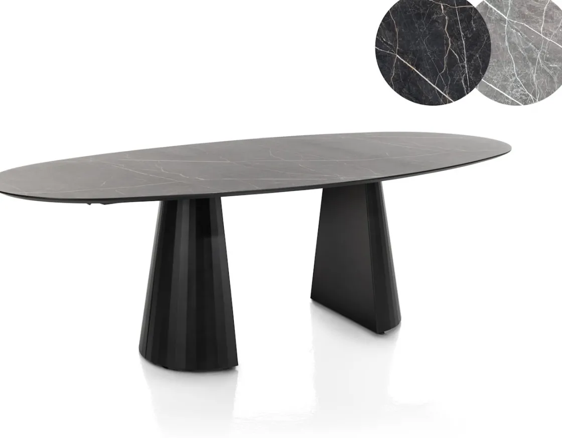 XOOON ARABAX eetkamertafel 240 x 120 cm -^ Tafelconfigurator|Eettafels