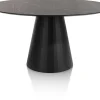 XOOON ARABAX eetkamertafel rond (150x120cm) -^ Tafelconfigurator|Eettafels