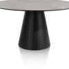 XOOON ARABAX eetkamertafel rond (150x120cm) -^ Tafelconfigurator|Eettafels
