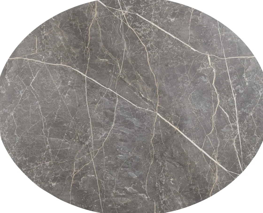 XOOON ARABAX eetkamertafel rond (150x120cm) -^ Tafelconfigurator|Eettafels