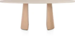 XOOON Aras eetkamertafel 210 x 120 cm -^ Eettafels|Tafelconfigurator