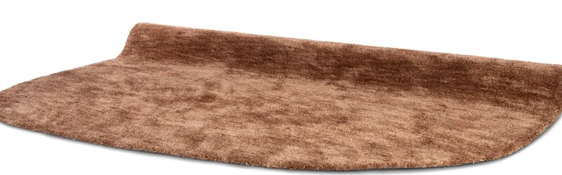 XOOON Arawood karpet 220x300cm in de kleur Koper - COCOmaison^ Vloerkleden|Woonaccessoires