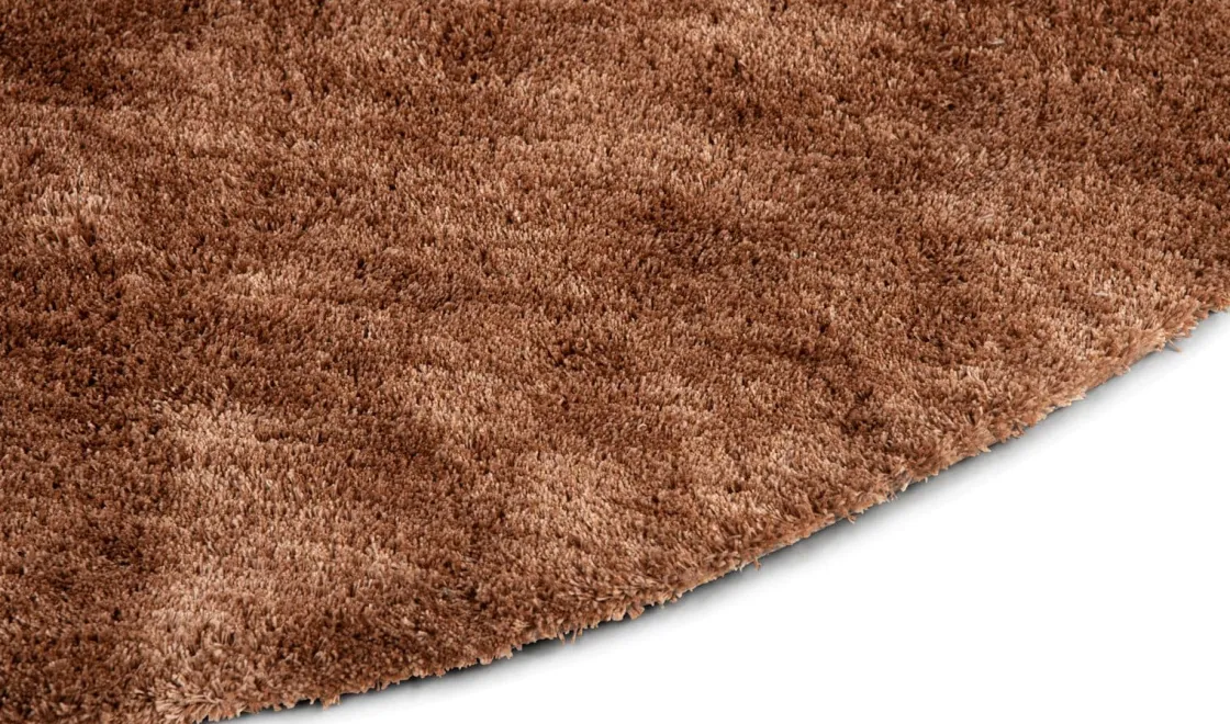 XOOON Arawood karpet 220x300cm in de kleur Koper - COCOmaison^ Vloerkleden|Woonaccessoires