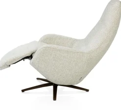 XOOON Arco, relax-fauteuil - 1 motor - verstelbare hoofdsteun - stof Luton - Groen^ Relaxfauteuils|Draaifauteuils