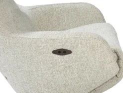 XOOON Arco, relax-fauteuil - 1 motor - verstelbare hoofdsteun - stof Luton - Groen^ Relaxfauteuils|Draaifauteuils