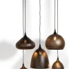 XOOON Arjen hanglamp 5*E27 in de kleur Zwart - COCOmaison^ Hanglampen