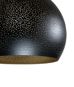 XOOON Arjen hanglamp 5*E27 in de kleur Zwart - COCOmaison^ Hanglampen