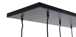 XOOON Arjen hanglamp 5*E27 in de kleur Zwart - COCOmaison^ Hanglampen