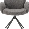 XOOON Armstoel Jaxon (draaibaar) in de kleur Lever -^ Armstoelen