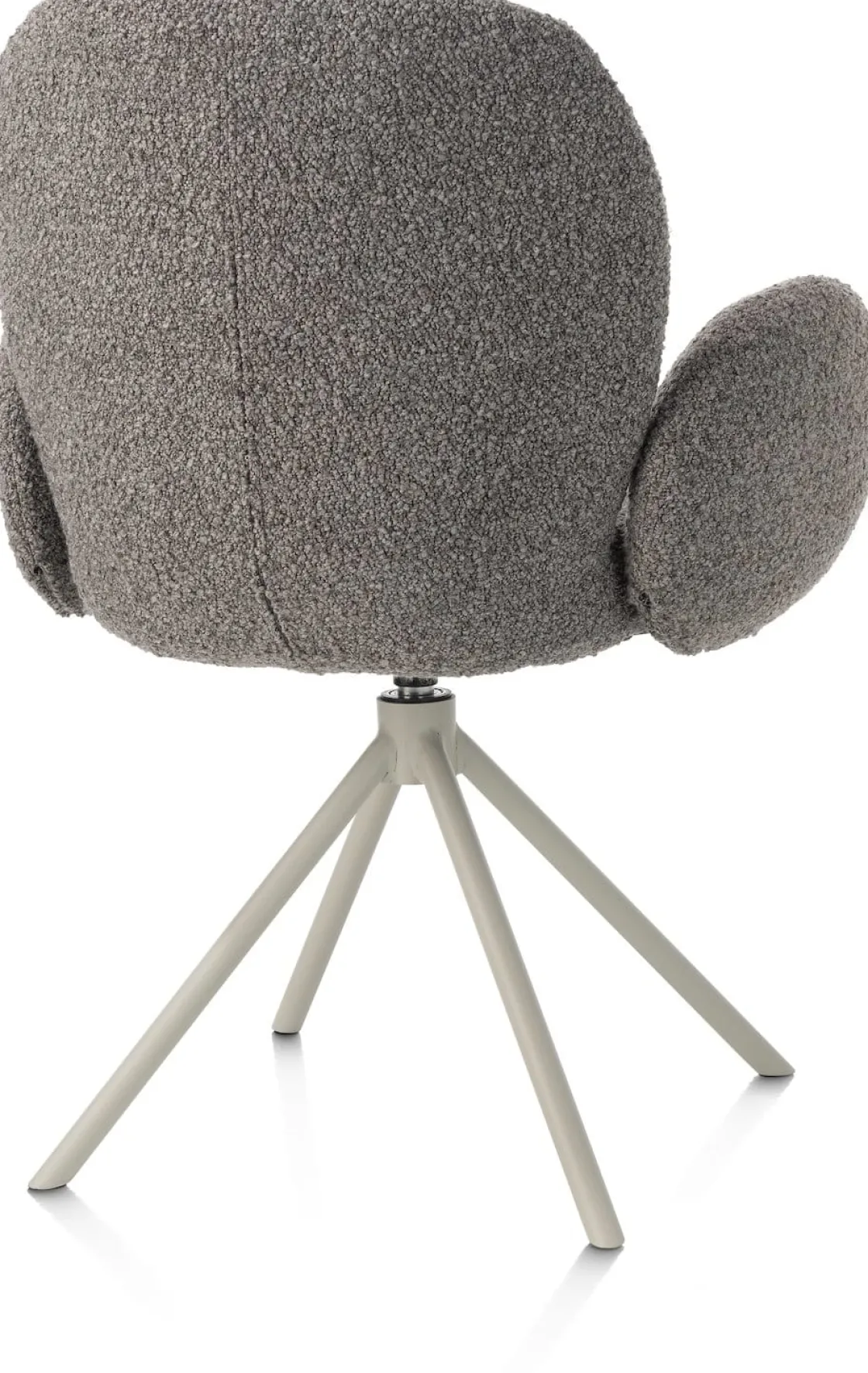 XOOON Armstoel Jaxon (draaibaar) in de kleur Lever -^ Armstoelen