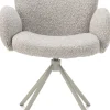XOOON Armstoel Jaxon (draaibaar) in de kleur Kiezel -^ Armstoelen