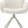XOOON Armstoel Jaxon (draaibaar) in de kleur Ivoor -^ Armstoelen
