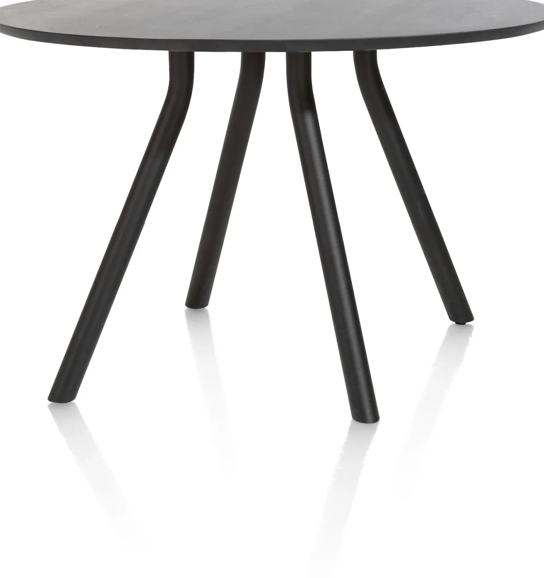 XOOON ARVADA bartafel 140 cm - rond - centrale poot kort - marmerlook^ Bartafels|Tafelconfigurator