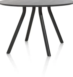 XOOON ARVADA bartafel 140 cm - rond - centrale poot kort - marmerlook^ Bartafels|Tafelconfigurator