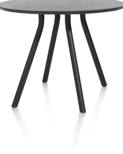 XOOON ARVADA bartafel 125 cm - rond - centrale poot kort - marmerlook^ Bartafels|Tafelconfigurator