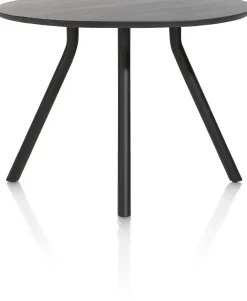 XOOON ARVADA bartafel 125 cm - rond - centrale poot kort - marmerlook^ Bartafels|Tafelconfigurator