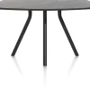XOOON ARVADA bartafel 160 x 100 cm - ovaal - marmerlook^ Bartafels|Tafelconfigurator