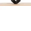 XOOON Arvada ovale eiken eettafel met zwart metalen poten 250x110cm^ Tafelconfigurator|Eettafels