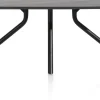 XOOON Arvada ovale eiken eettafel met zwart metalen poot 220x110cm^ Tafelconfigurator|Eettafels