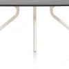 XOOON ARVADA tafel 220 x 110 cm - ovaal - centrale poot Nebbia - onyx^ Tafelconfigurator|Eettafels