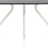 XOOON ARVADA tafel 160 x 100 cm - ovaal - centrale poot Nebbia - onyx^ Tafelconfigurator|Eettafels
