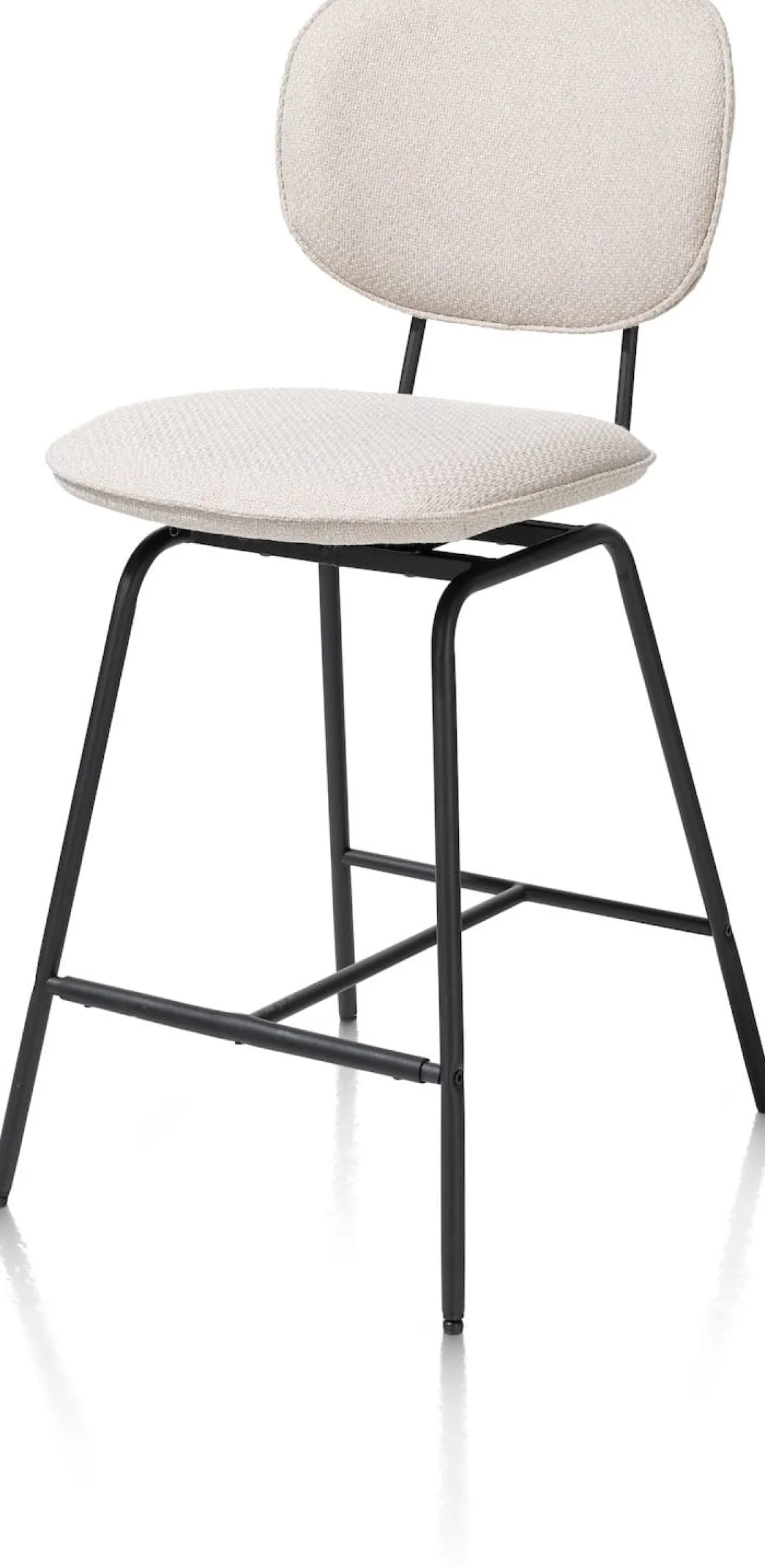 XOOON barstoel - zwart frame (ROB) - draaibaar -^ Barkrukken En Barstoelen