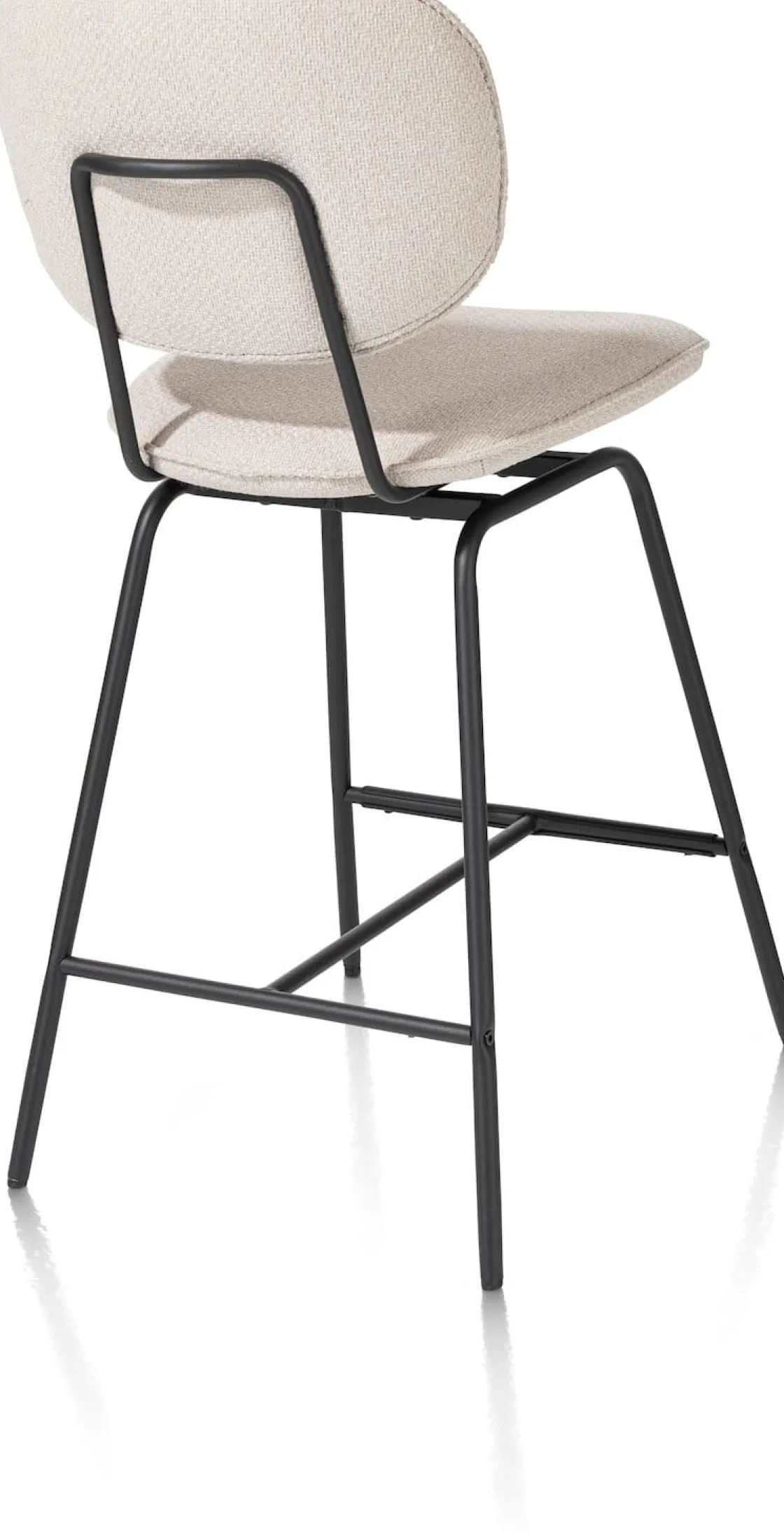 XOOON barstoel - zwart frame (ROB) - draaibaar -^ Barkrukken En Barstoelen