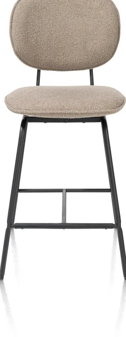 XOOON barstoel - zwart frame (ROB) - draaibaar -^ Barkrukken En Barstoelen