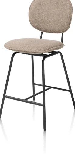 XOOON barstoel - zwart frame (ROB) - draaibaar -^ Barkrukken En Barstoelen
