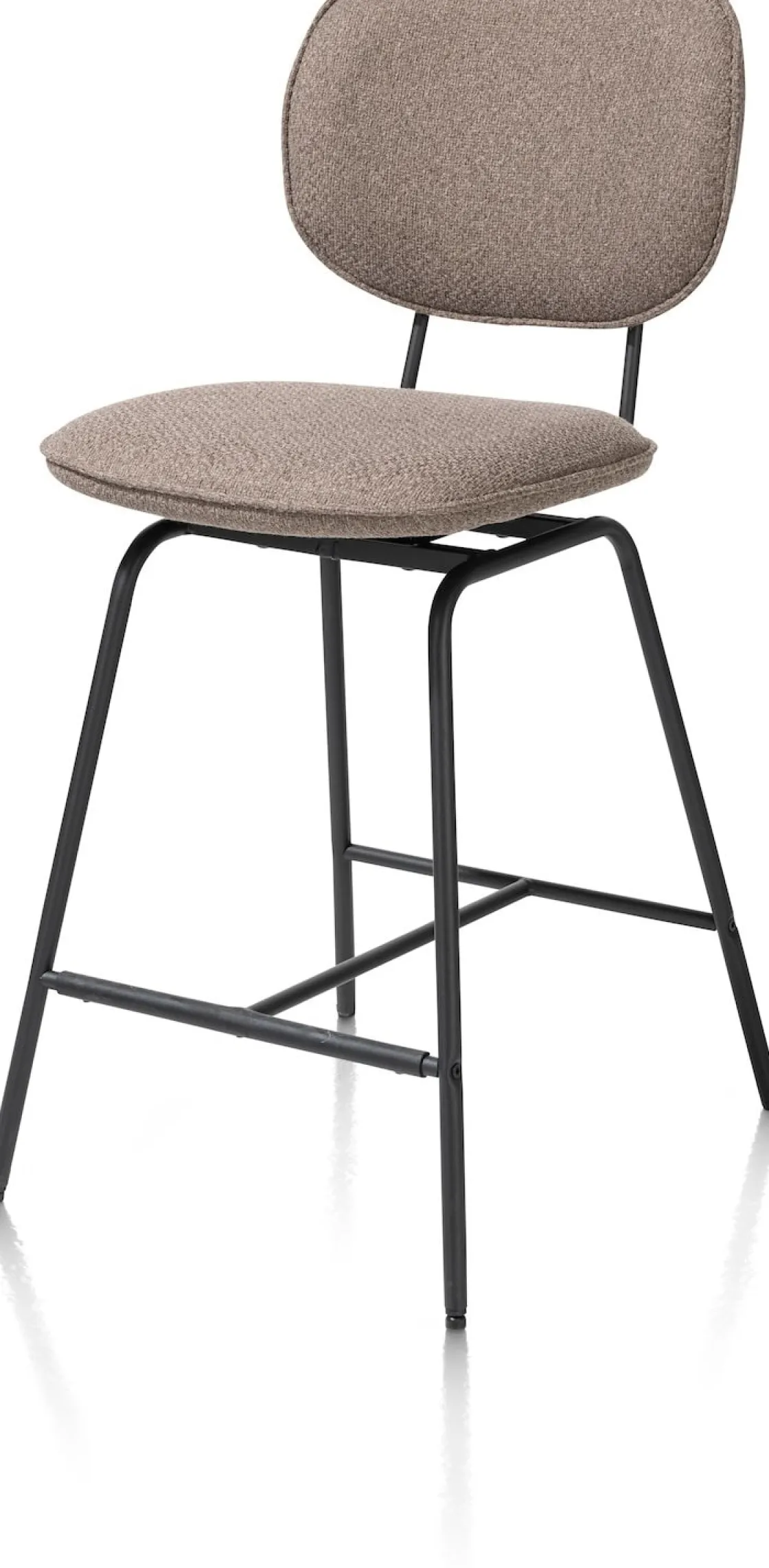 XOOON barstoel - zwart frame (ROB) - draaibaar -^ Barkrukken En Barstoelen