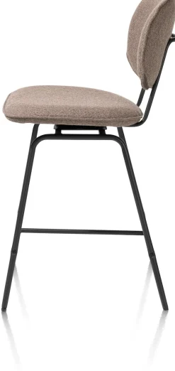 XOOON barstoel - zwart frame (ROB) - draaibaar -^ Barkrukken En Barstoelen