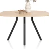XOOON bartafel - ovaal met centrale poot (160x100cm) -^ Bartafels|Tafelconfigurator
