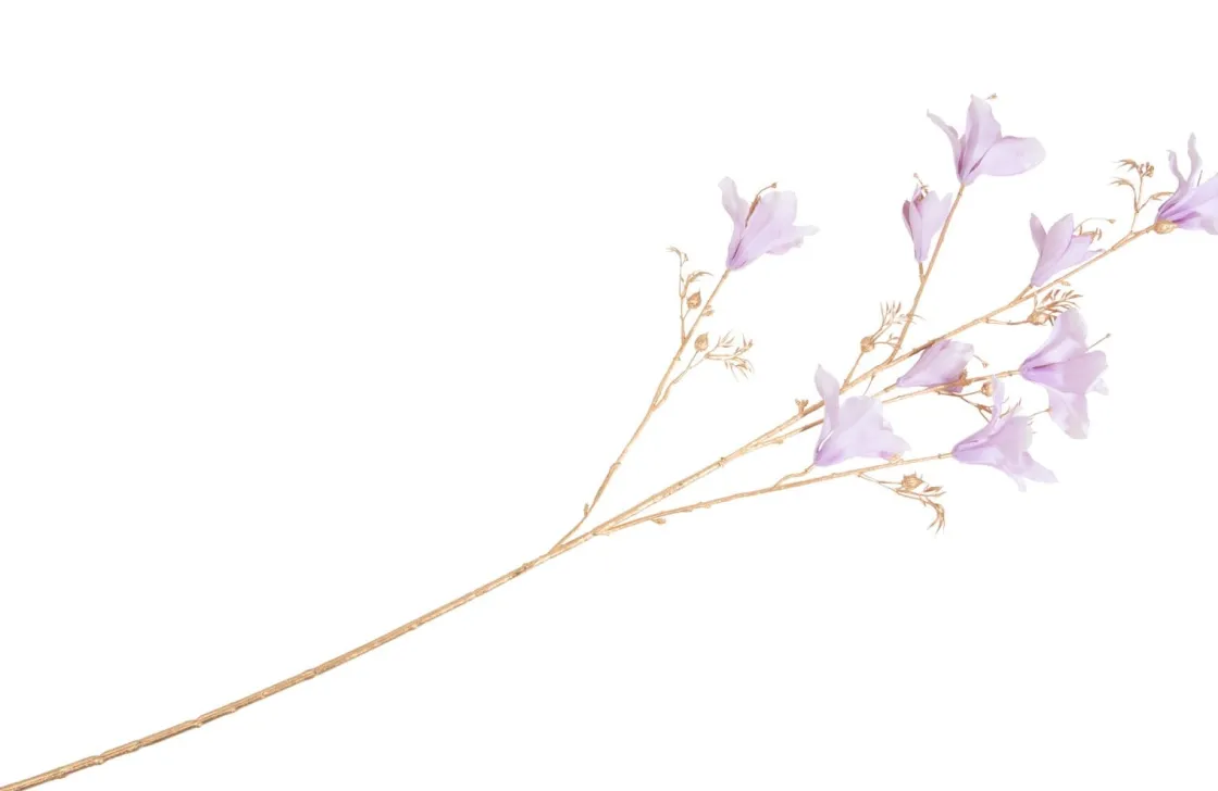 XOOON Bauhinia Branch H115cm kunstbloem in de kleur Paars - COCOmaison^ Woonaccessoires