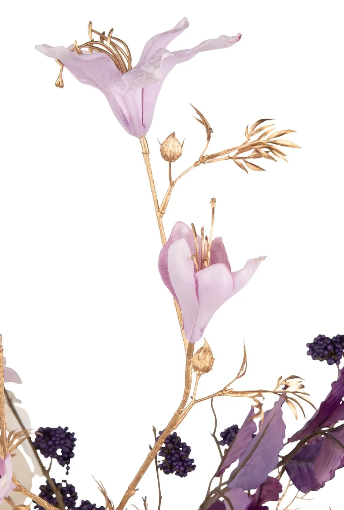 XOOON Bauhinia Branch H115cm kunstbloem in de kleur Paars - COCOmaison^ Woonaccessoires