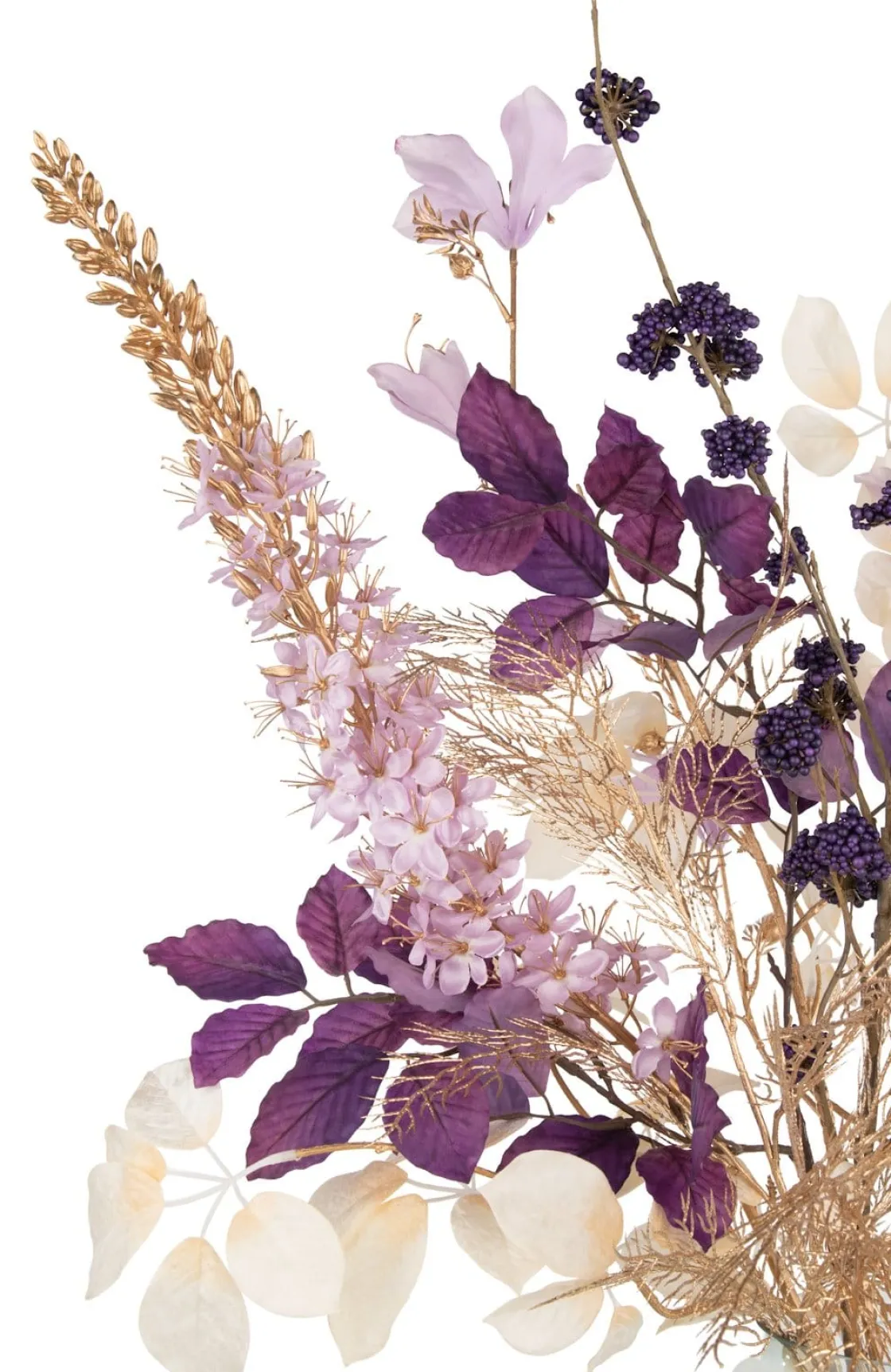 XOOON Bauhinia Branch H115cm kunstbloem in de kleur Paars - COCOmaison^ Woonaccessoires