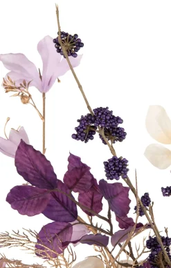 XOOON Bauhinia Branch H115cm kunstbloem in de kleur Paars - COCOmaison^ Woonaccessoires
