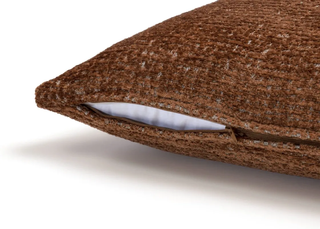 XOOON BeautiQ - Chic kussen 60x60cm in de kleur Koper - COCOmaison^ Woonaccessoires