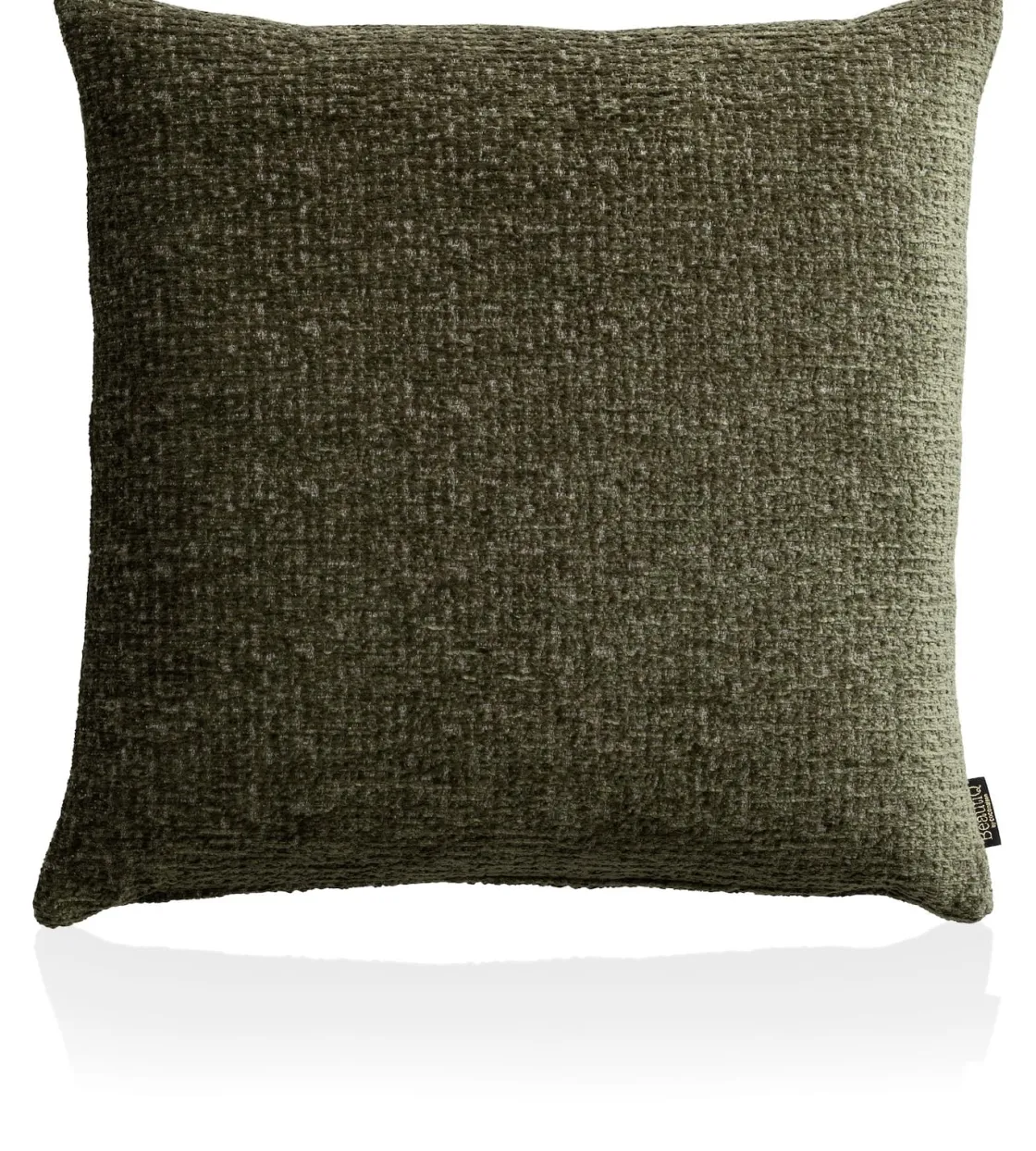 XOOON BeautiQ - Chic kussen 60x60cm in de kleur Olijf - COCOmaison^ Woonaccessoires