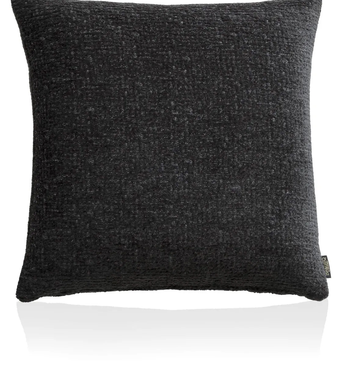 XOOON BeautiQ - Chic kussen 60x60cm in de kleur Antraciet^ Woonaccessoires