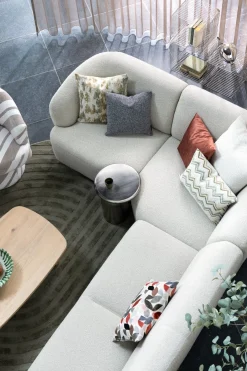 XOOON BeautiQ - Class kussen 45x45cm in de kleur Koper - COCOmaison^ Woonaccessoires
