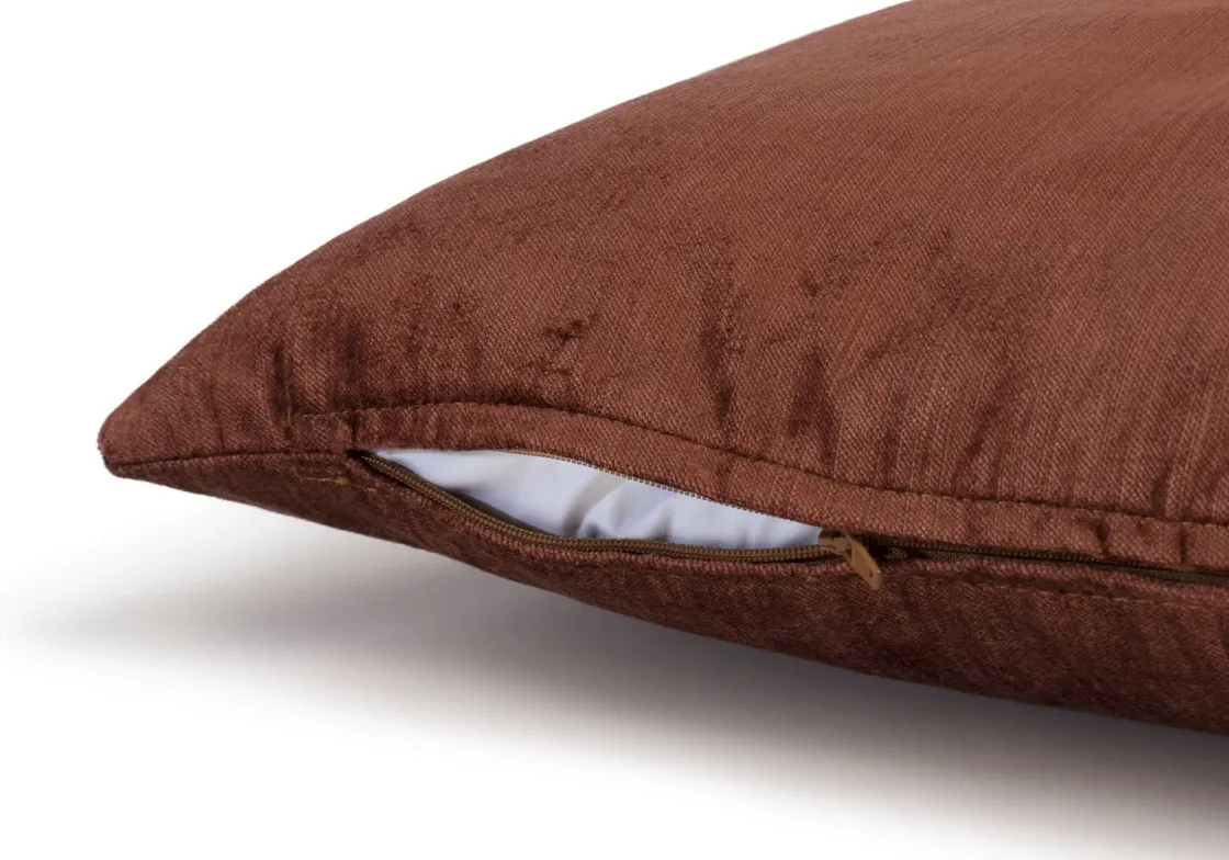 XOOON BeautiQ - Class kussen 45x45cm in de kleur Koper - COCOmaison^ Woonaccessoires