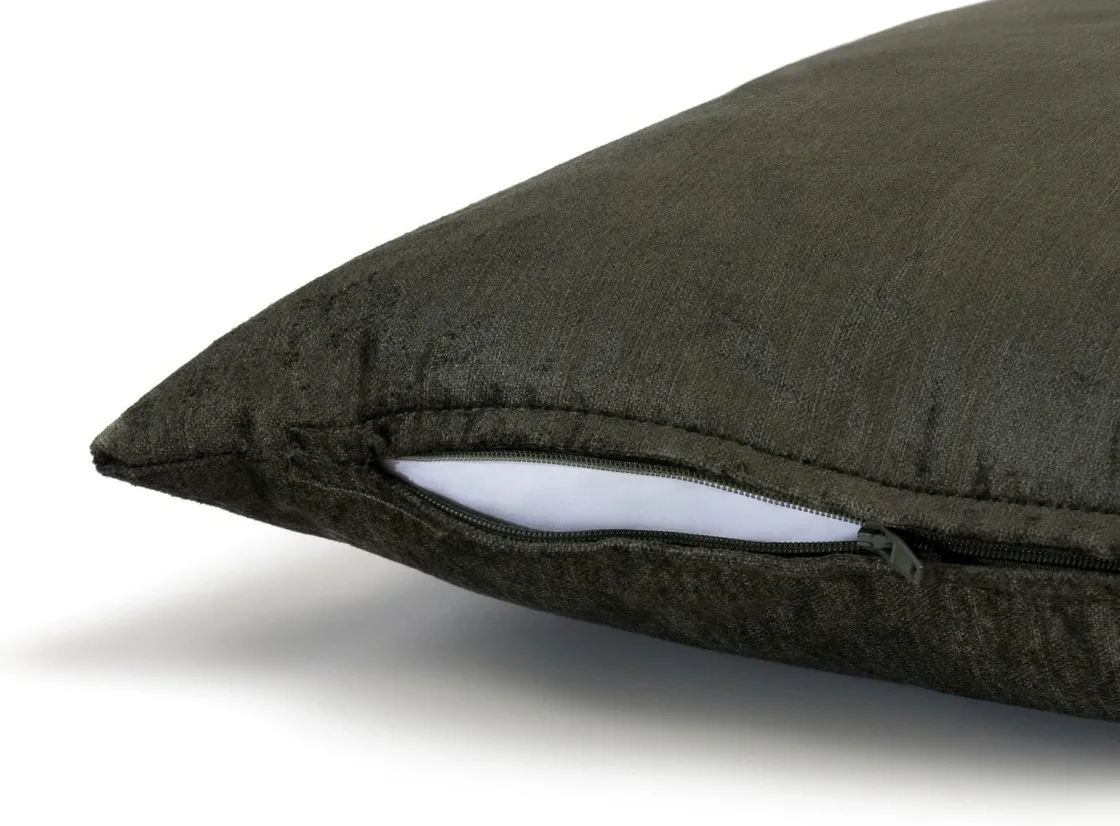XOOON BeautiQ - Class kussen 45x45cm in de kleur Olijf - COCOmaison^ Woonaccessoires